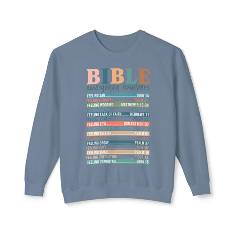 Unisex Lightweight Crewneck Sweatshirt
