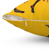 Spun Polyester Square Pillow