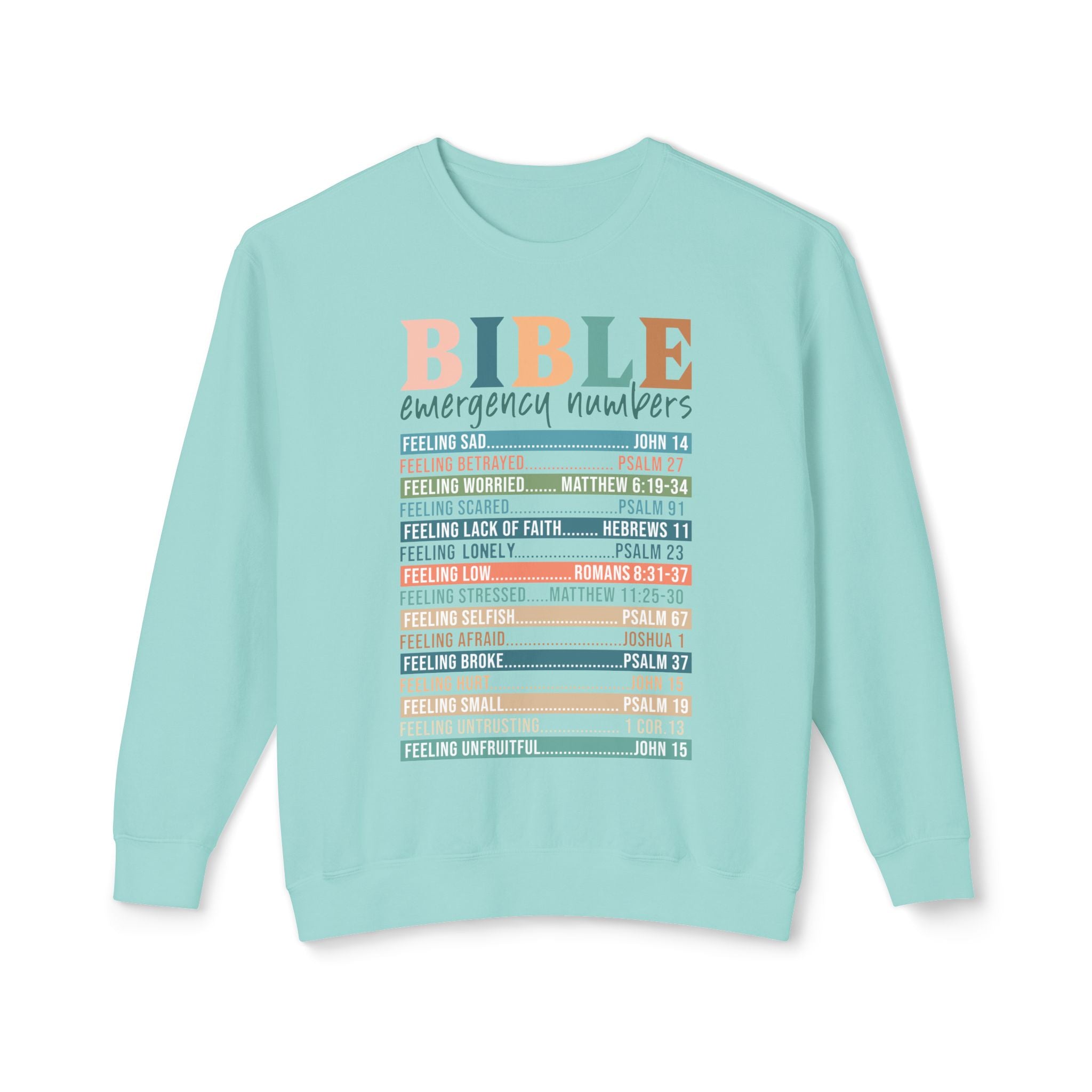 Unisex Lightweight Crewneck Sweatshirt