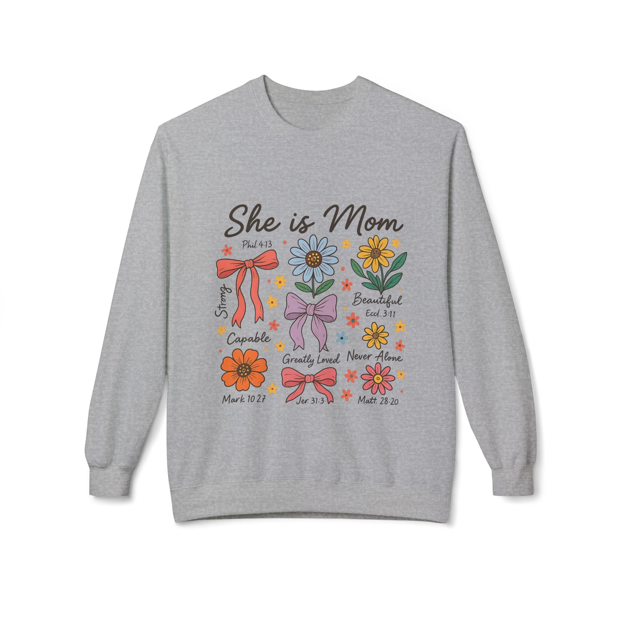 Unisex Midweight Softstyle Fleece Crewneck Sweatshirt