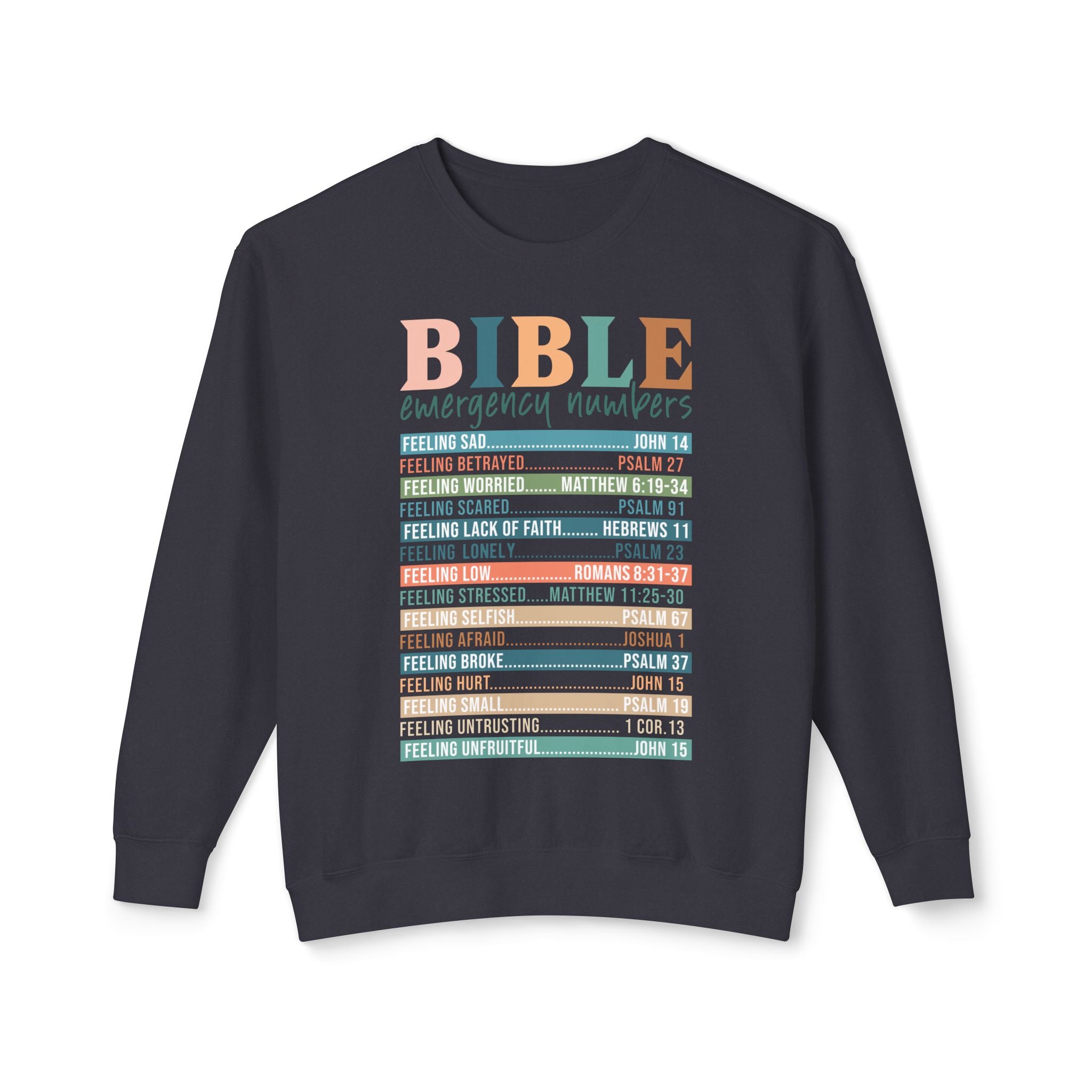 Unisex Lightweight Crewneck Sweatshirt