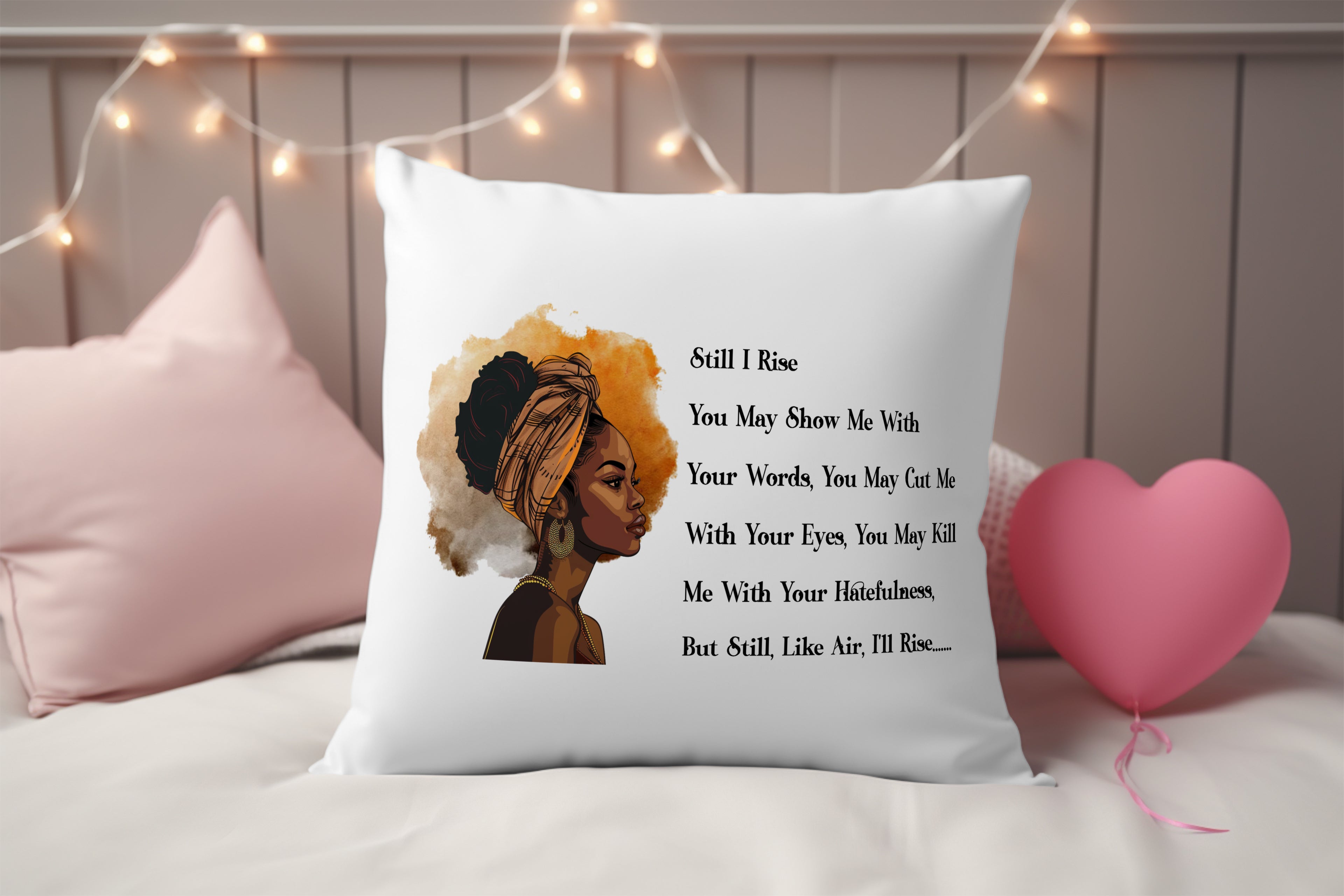 ABSTRACT PILLOW DESIGN